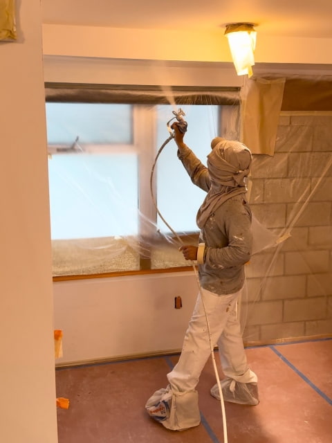 Interior Painting Job Site